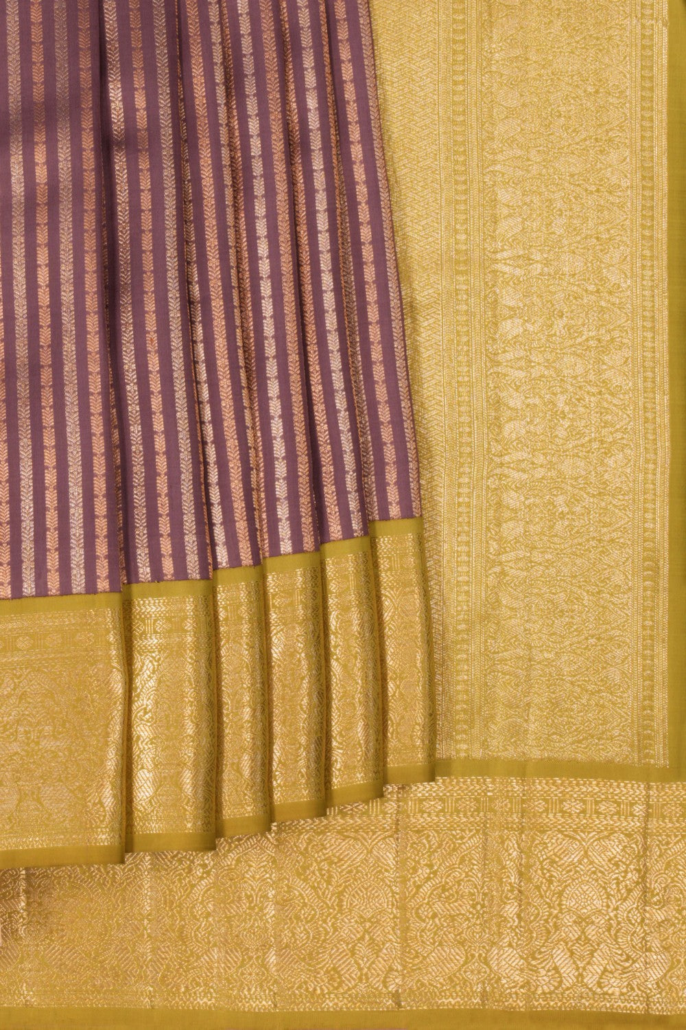 Image of Arani Silk Purple Saree